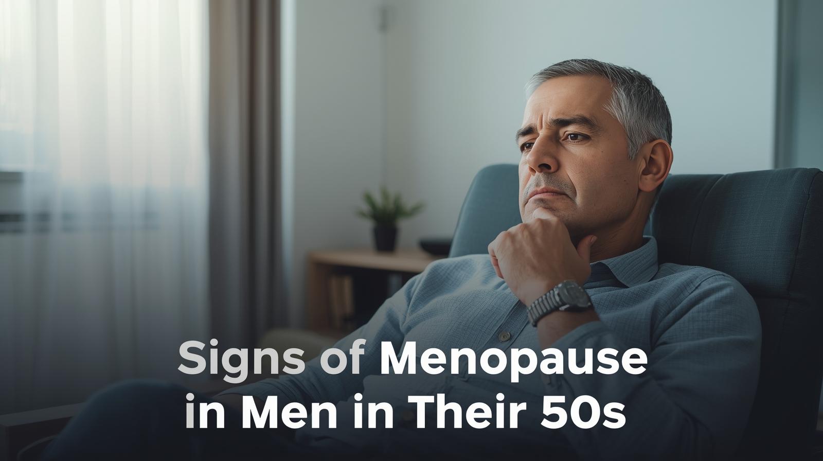 やる気が出ない・疲れが抜けない…それ、50代男性に多い「更年期のサイン」かもしれません